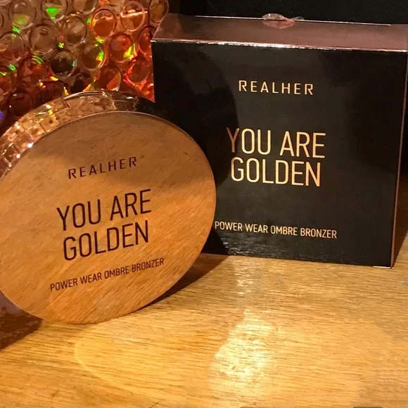 RealHer You Are Golden Power Wear Ombre Bronzer for Face and Body! 8g *BNIB - Picture 13 of 13